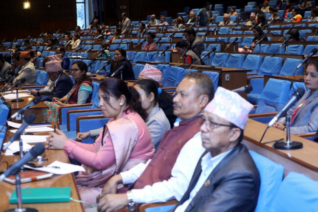 राष्ट्रिय स्वार्थ र कूटनीतिलाई ध्यान दिएर परराष्ट्र नीति सञ्चालन गर्न  सांसद रघुजी पन्तकाे आग्रह