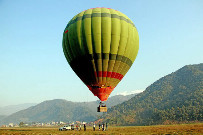 हट एयर बेलुन उडान पुनः सुरु