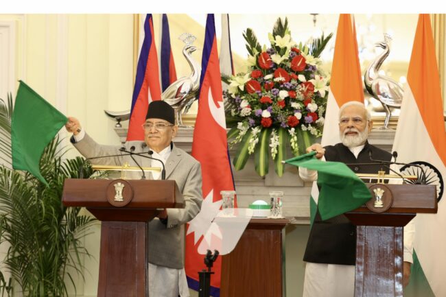 नेपाल र भारतबीच बिजुली निर्यातसम्बन्धी दीर्घकालीन सहमतिपत्रको हस्ताक्षर आज हुदैं