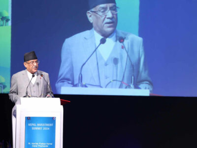 नेपाल उदार आर्थिक नीतिप्रति प्रतिबद्ध छ, लगानी गर्नुहोस् : प्रधानमन्त्री