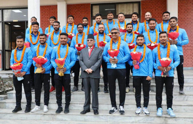 नेपाल अब क्रिकेटको देशका रूपमा समेत स्थापित हुँदैछ : प्रधानमन्त्री
