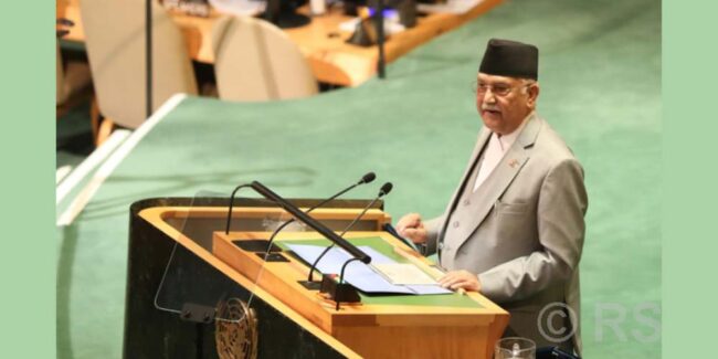 विश्व शान्ति र सुरक्षामा थप योगदान गर्न नेपाल तयार छः प्रधानमन्त्री