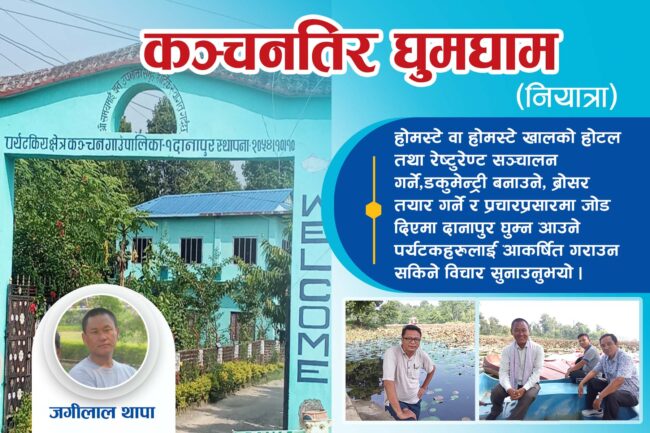 कञ्चनतिर घुमघाम (नियात्रा)