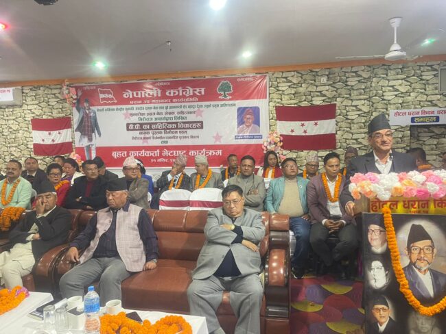 नेपाली कांग्रेस बलियो भए मुलुकमा लोकतन्त्र सुरक्षित हुन्छः लेखक
