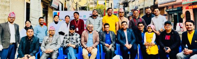 लायन्स क्लव अफ बुटवल इलिटद्वारा रक्तदान तथा निःशुल्क मधुमेह परिक्षण