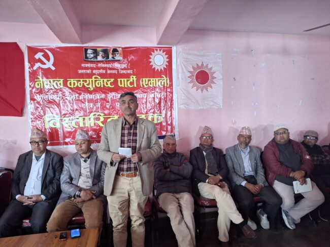 एमाले पाल्पा २ को बैठक, चुनावी अभियान सुरू