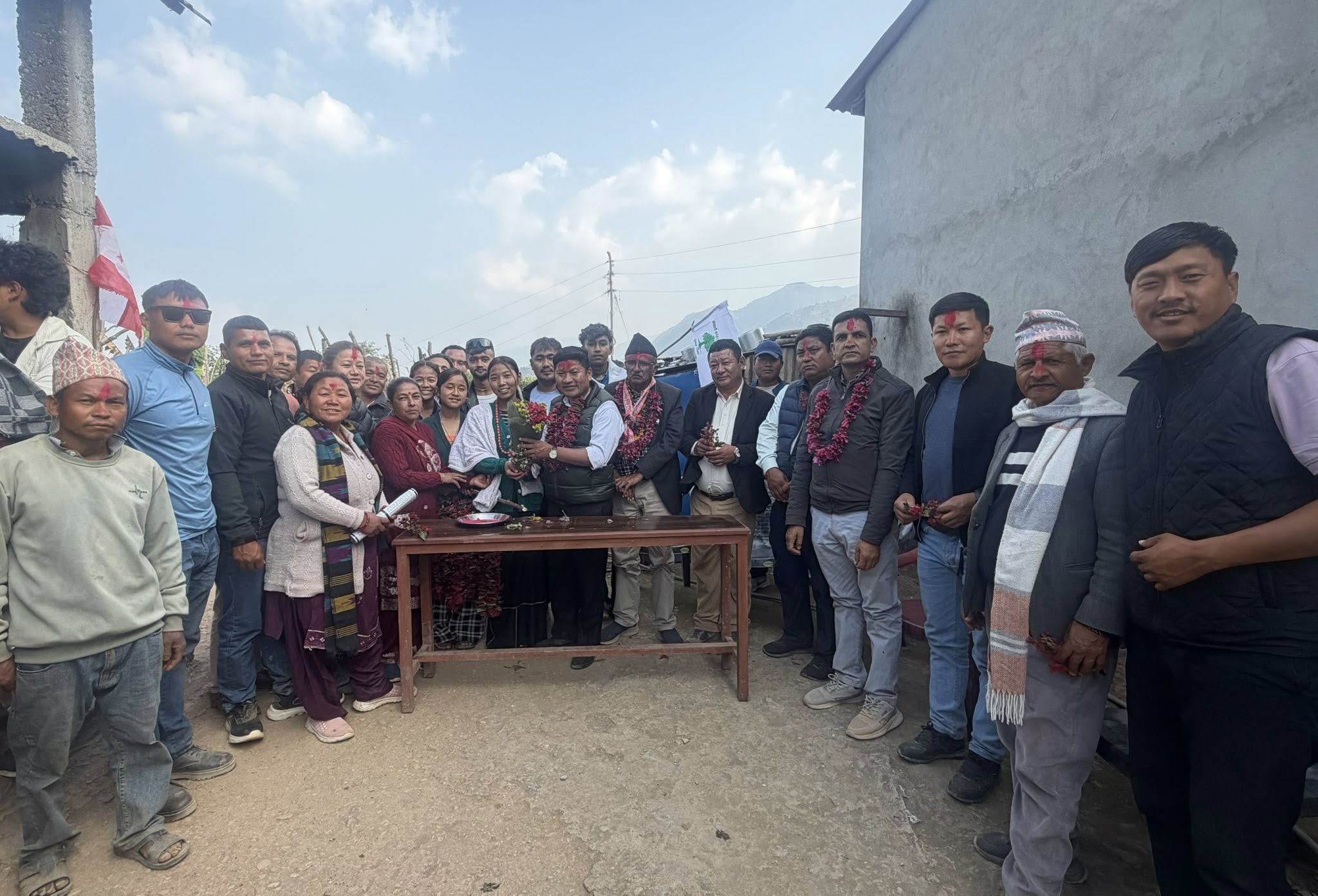 पाल्पा -१ : सन्दीप राना मतदाताको घरदैलोमा