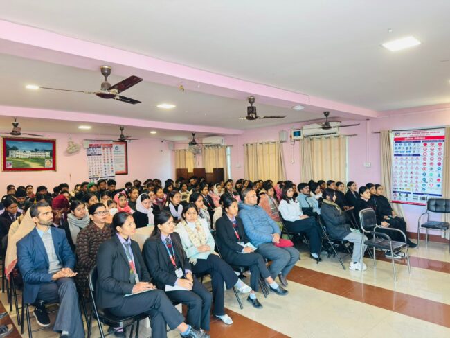 महाकवि देवकोटा क्याम्पसमा ट्राफिक सचेतना कार्यक्रम