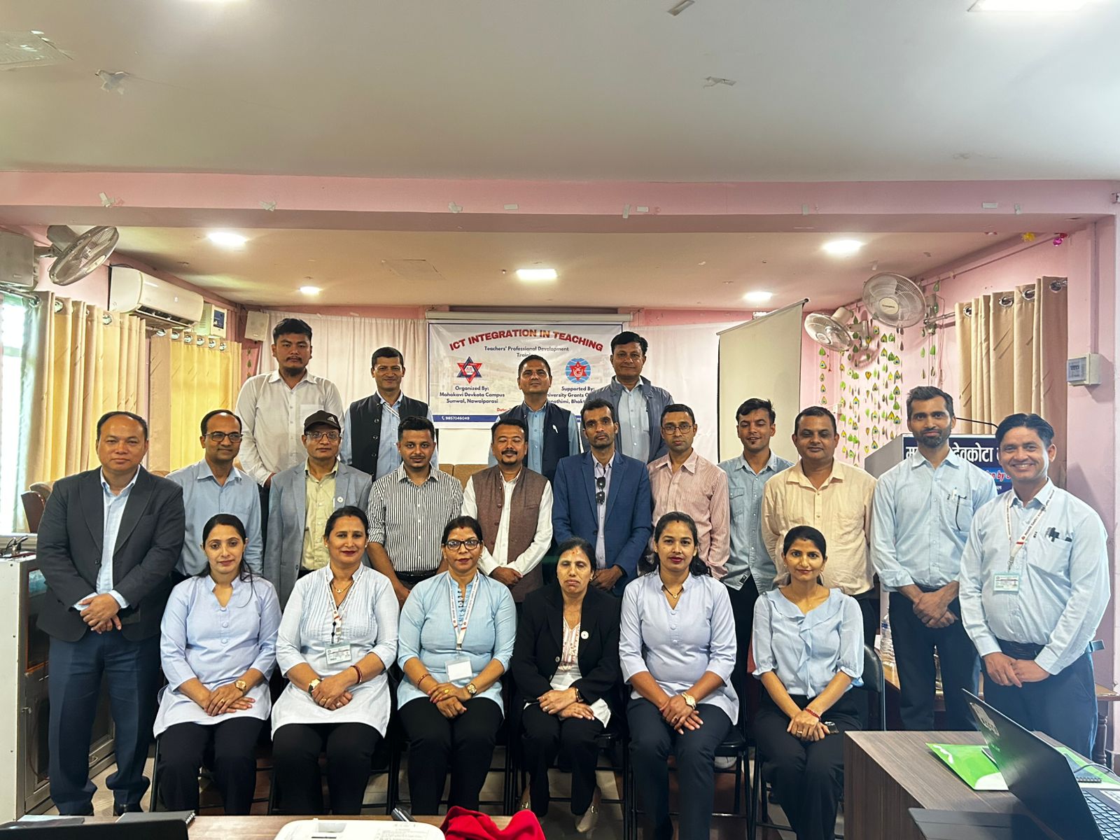 महाकवि देवकोटा क्याम्पसमा आइसिटि इन्टिग्रेसन इन टिचिङ तालिम सम्पन्न