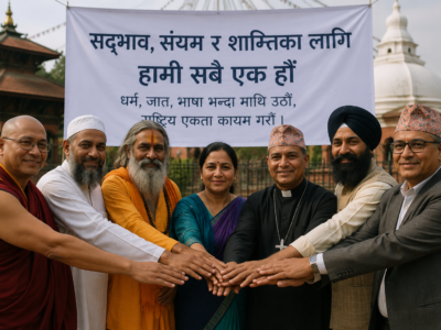 पाल्पाका राजनीतिक दलहरूद्वारा सद्भाव, संयम र शान्ति कायम गर्न संयुक्त अपिल